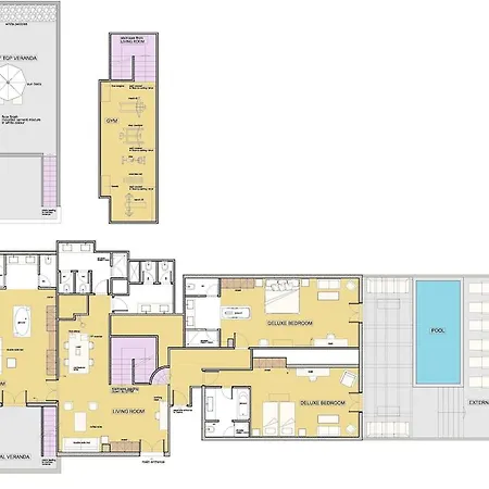 Petasos & - Small Luxury Of The World Semesteranläggning (resort) Platys Gialos (Mykonos)